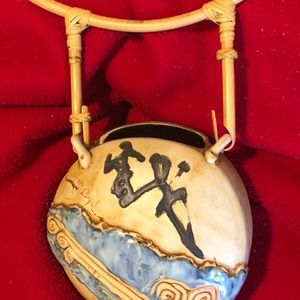 *SOLD** Malaysian Tenmoku Pottery